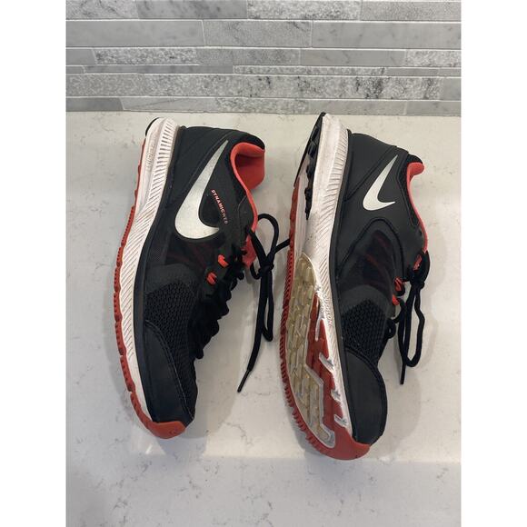 Nike Womens Zoom Winflo Black Pink Running Shoes Sneakers Size 12 - Picture 5 of 7